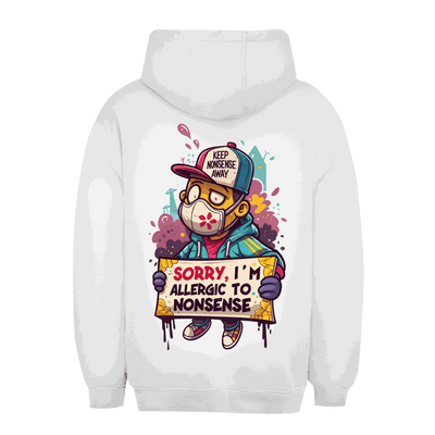 Unisex Oversize Hoodie - Allergic to Nonsense | Division420®
