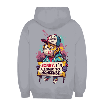 Unisex Oversize Hoodie - Allergic to Nonsense | Division420®