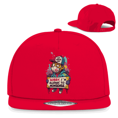 Snapback Rapper Cap - Allergic to Nonsense | Division420®