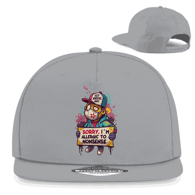 Snapback Rapper Cap - Allergic to Nonsense | Division420®
