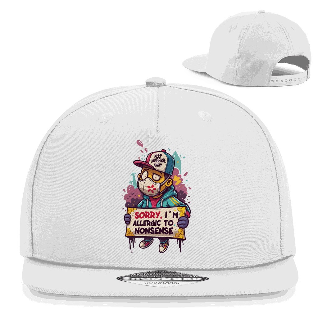 Snapback Rapper Cap - Allergic to Nonsense | Division420®