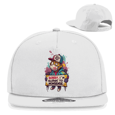 Snapback Rapper Cap - Allergic to Nonsense | Division420®