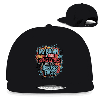 Snapback Rapper Cap - My Brain is 90% Song Lyrics | Division420®