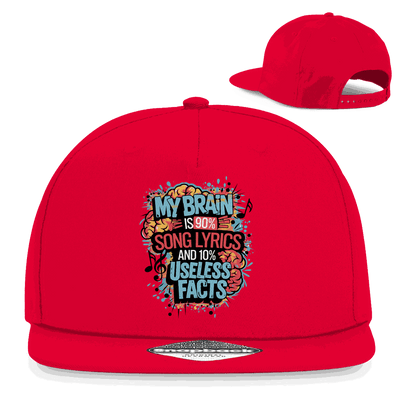 Snapback Rapper Cap - My Brain is 90% Song Lyrics | Division420®