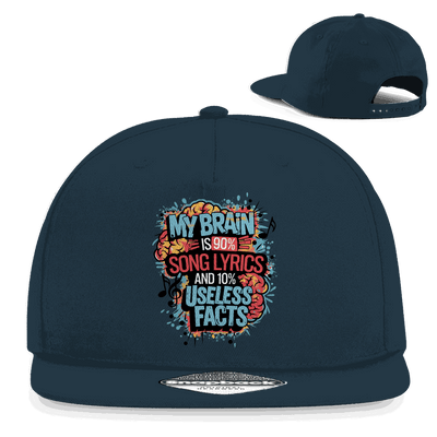 Snapback Rapper Cap - My Brain is 90% Song Lyrics | Division420®