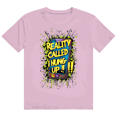 Heavy Cotton T-Shirt - Reality called ,i hung up!!! | Division420®