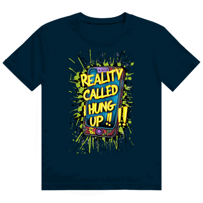 Heavy Cotton T-Shirt - Reality called ,i hung up!!! | Division420®