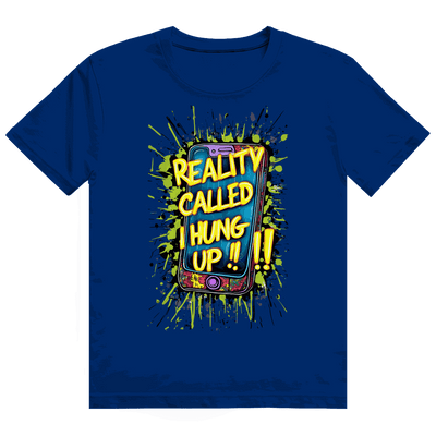 Heavy Cotton T-Shirt - Reality called ,i hung up!!! | Division420®
