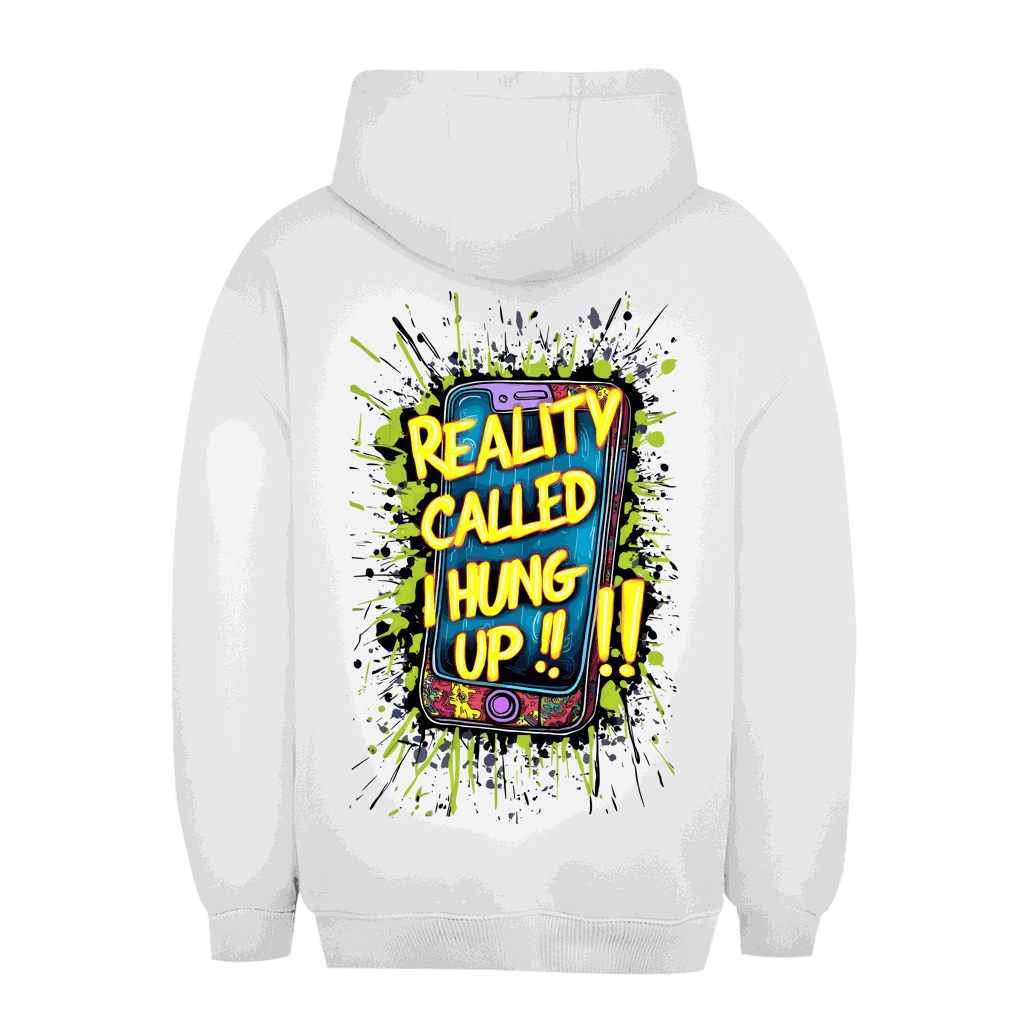 Unisex Oversize Hoodie von Division420 in lockerem Schnitt mit Kapuze und Kängurutasche in urbanem Stil