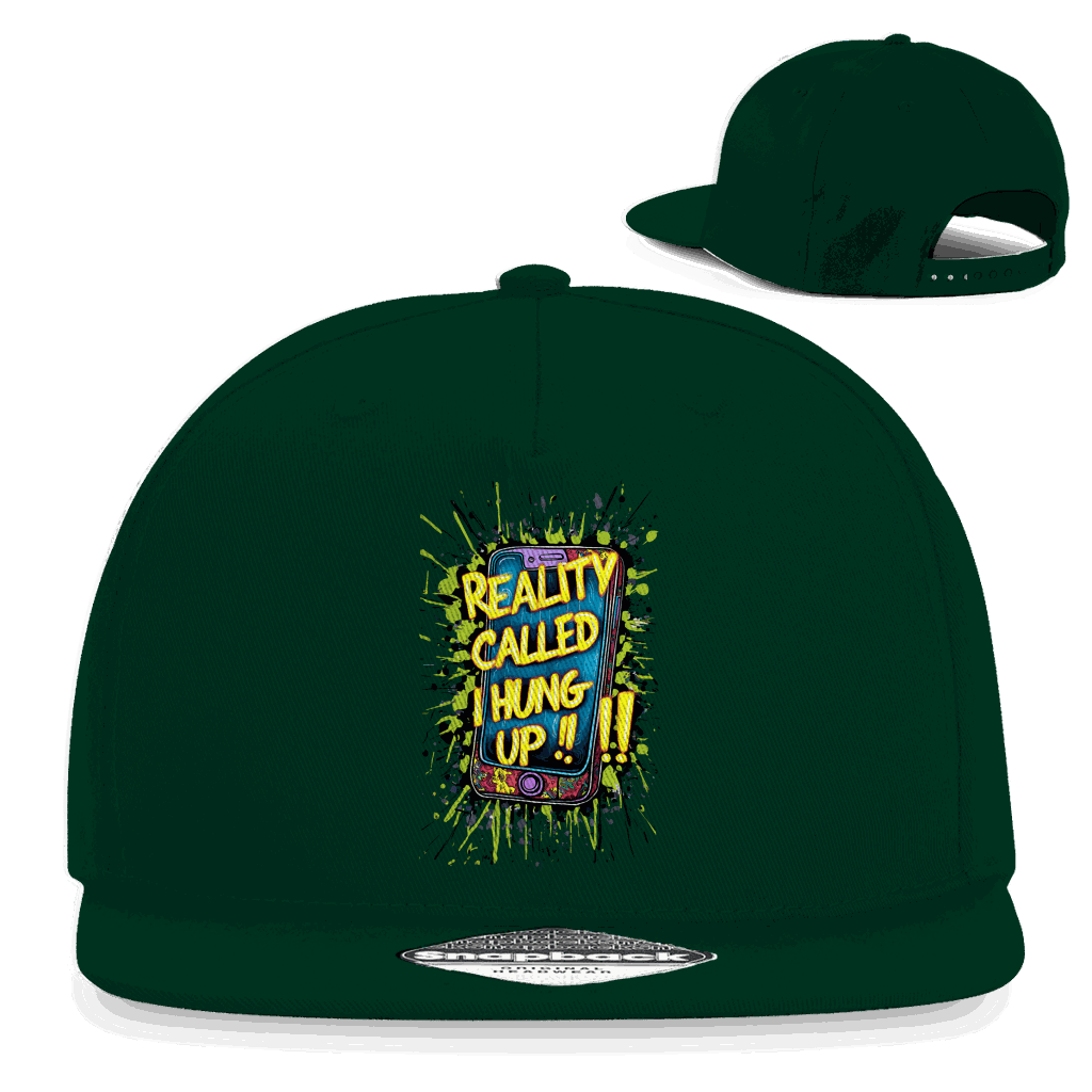 Snapback Rapper Cap - Reality called ,i hung up!!! | Division420®