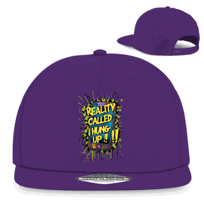 Snapback Rapper Cap - Reality called ,i hung up!!! | Division420®