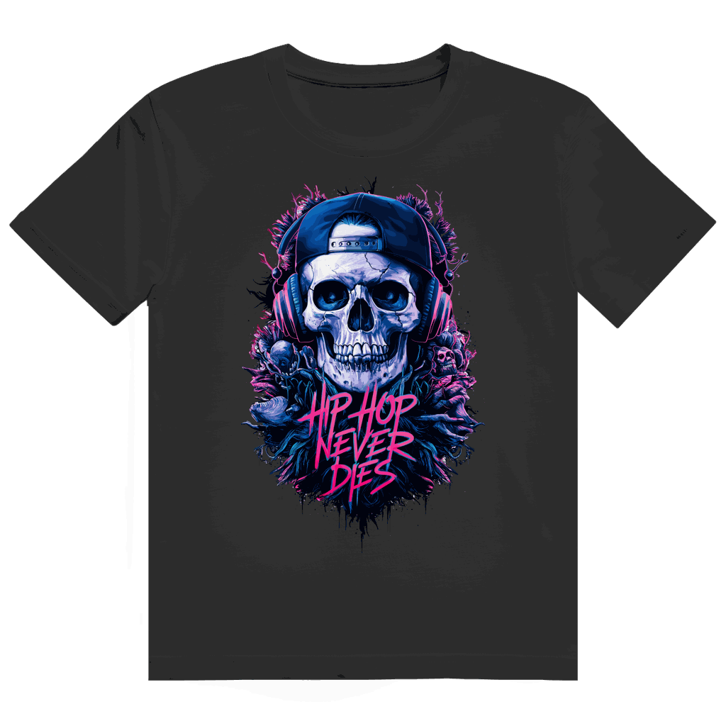 Heavy Cotton T-Shirt - Hip Hop never dies! | Division420®