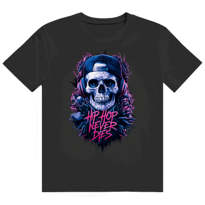 Heavy Cotton T-Shirt - Hip Hop never dies! | Division420®