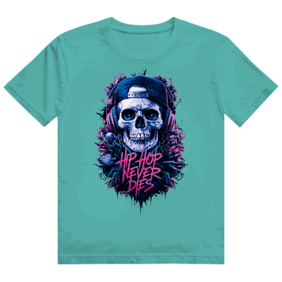 Heavy Cotton T-Shirt - Hip Hop never dies! | Division420®