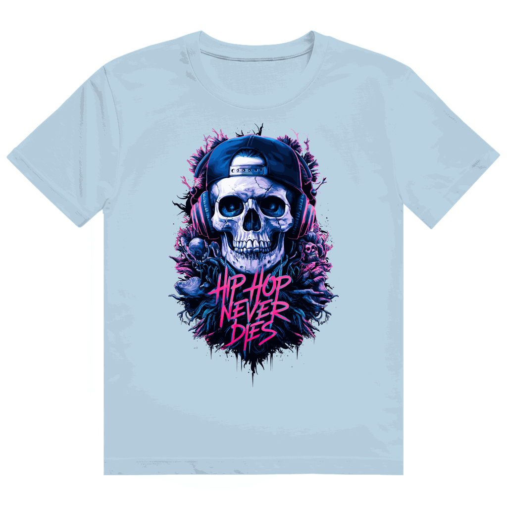 Heavy Cotton T-Shirt - Hip Hop never dies! | Division420®