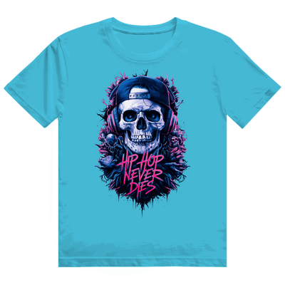 Heavy Cotton T-Shirt - Hip Hop never dies! | Division420®