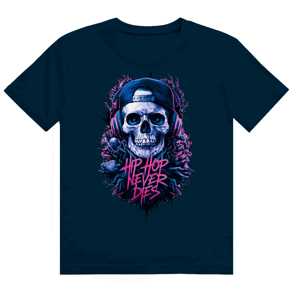 Heavy Cotton T-Shirt - Hip Hop never dies! | Division420®