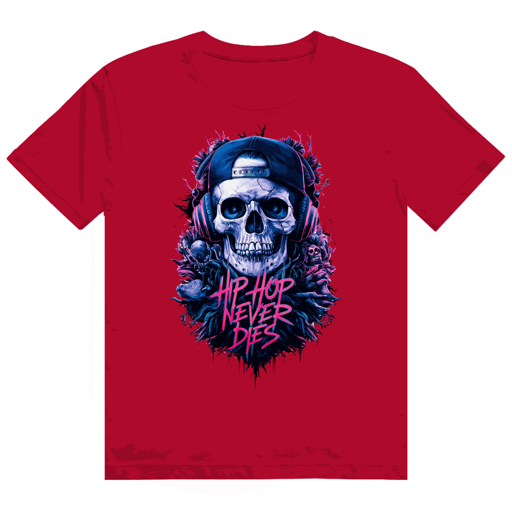 Heavy Cotton T-Shirt - Hip Hop never dies! | Division420®