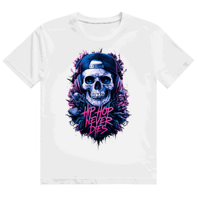 Heavy Cotton T-Shirt - Hip Hop never dies! | Division420®