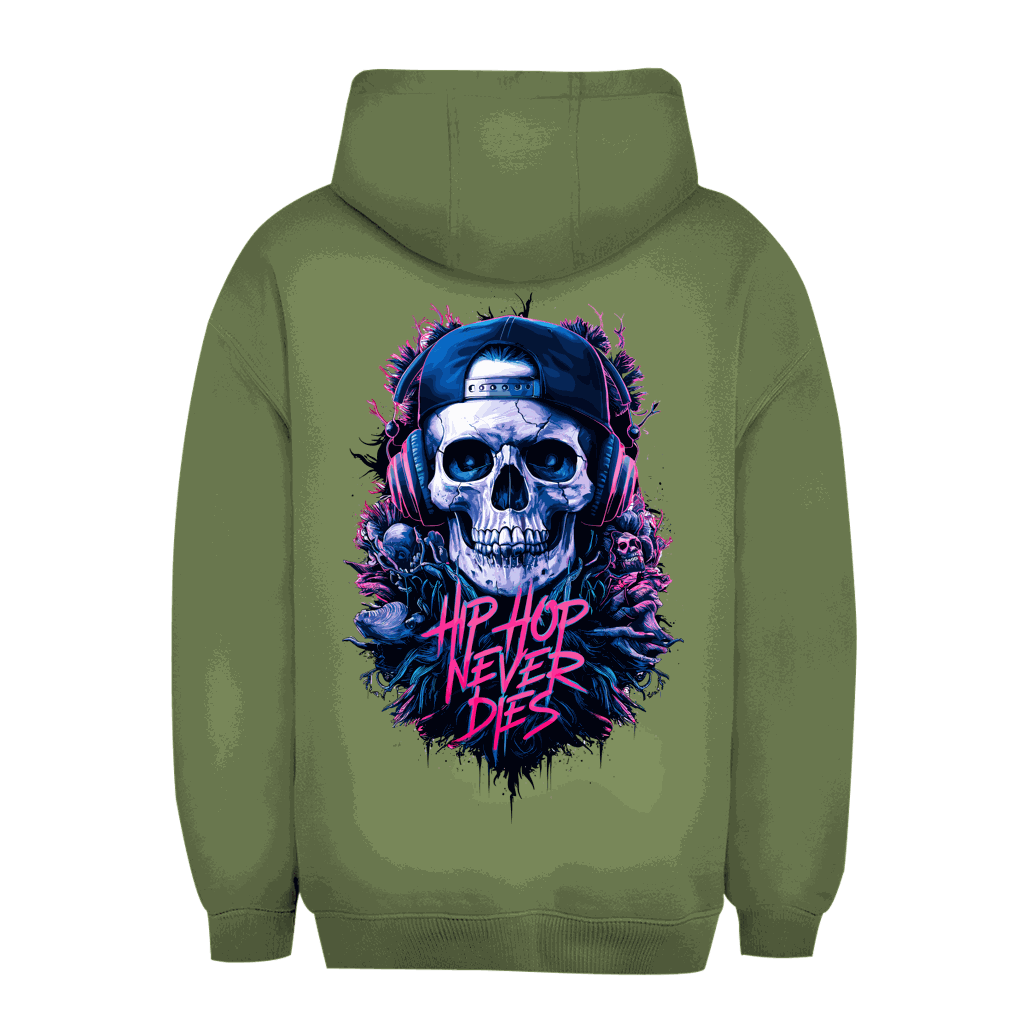Unisex Oversize Hoodie - Hip Hop never dies! | Division420®