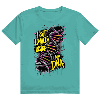 Heavy Cotton T-Shirt - I got loyalty inside my DNA | Division420®