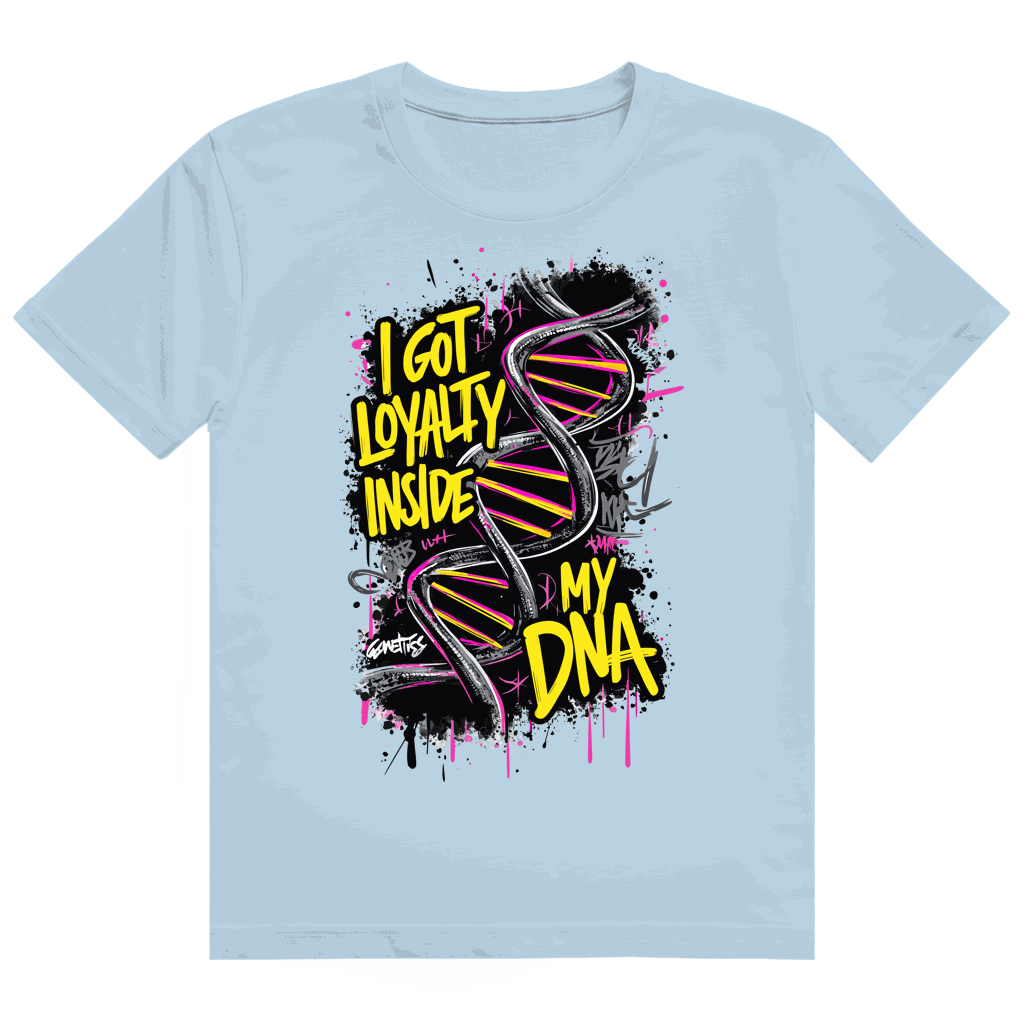 Heavy Cotton T-Shirt - I got loyalty inside my DNA | Division420®