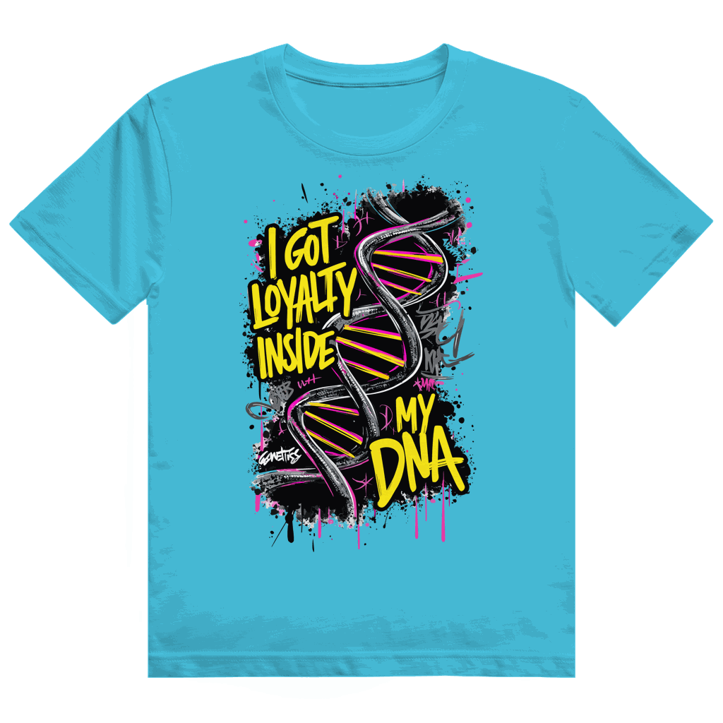 Heavy Cotton T-Shirt - I got loyalty inside my DNA | Division420®