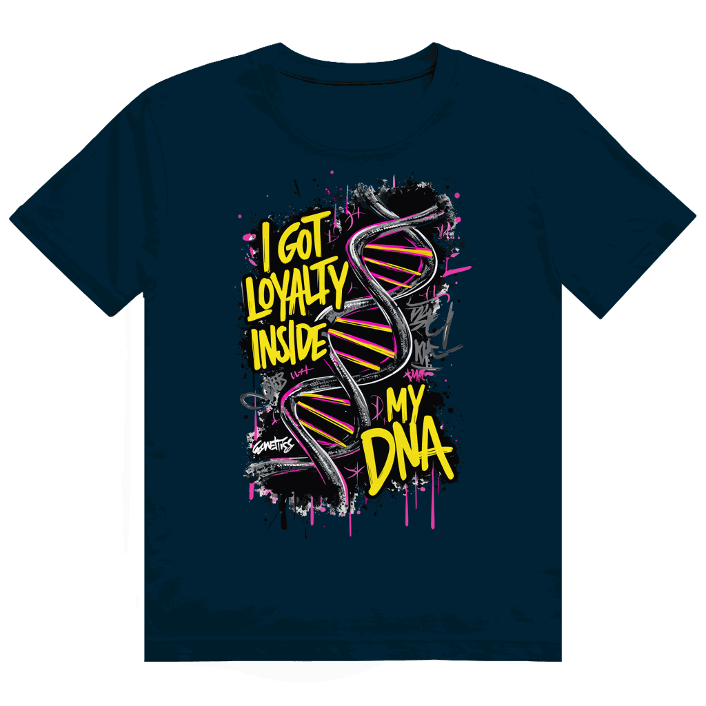 Heavy Cotton T-Shirt - I got loyalty inside my DNA | Division420®