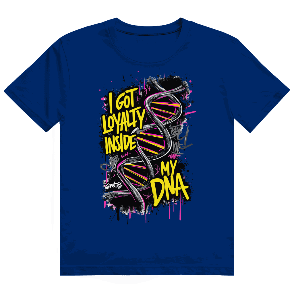 Heavy Cotton T-Shirt - I got loyalty inside my DNA | Division420®