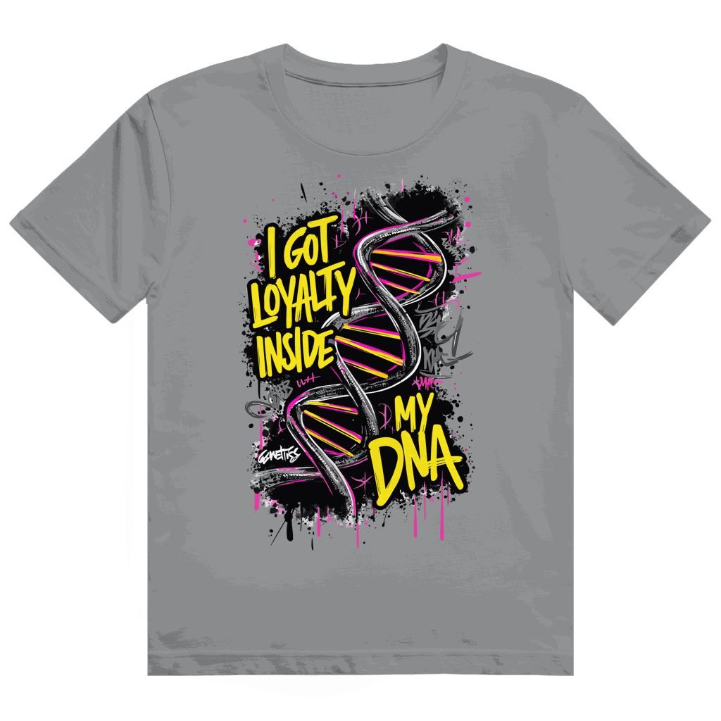 Heavy Cotton T-Shirt - I got loyalty inside my DNA | Division420®