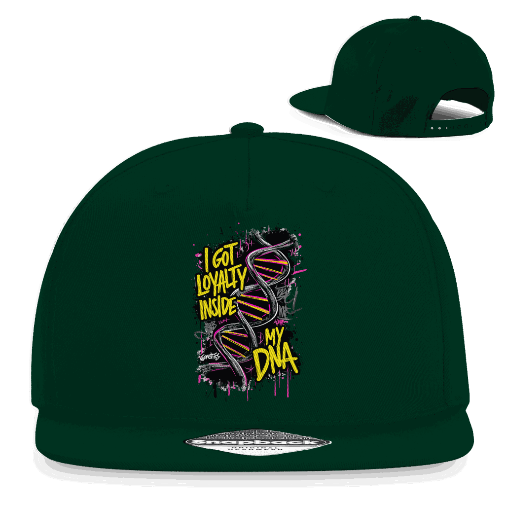 Snapback Rapper Cap - I got loyalty inside my DNA | Division420®