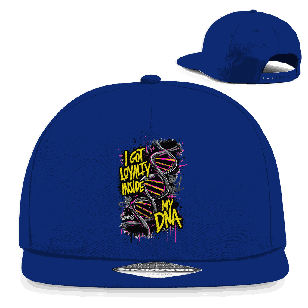 Snapback Rapper Cap - I got loyalty inside my DNA | Division420®