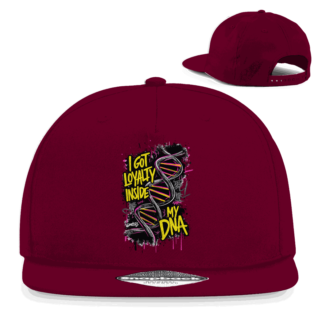 Snapback Rapper Cap - I got loyalty inside my DNA | Division420®