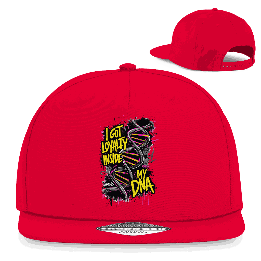 Snapback Rapper Cap - I got loyalty inside my DNA | Division420®
