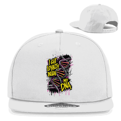 Division420 Snapback Cap mit flachem Schirm und urbanem 5-Panel Design aus Baumwoll-Twill