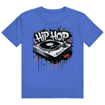 Heavy Cotton T-Shirt - Hip Hop Turntable | Division420®