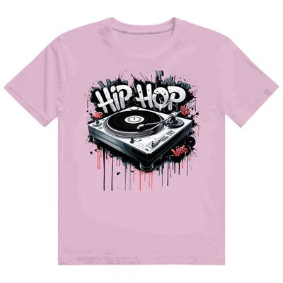 Heavy Cotton T-Shirt - Hip Hop Turntable | Division420®