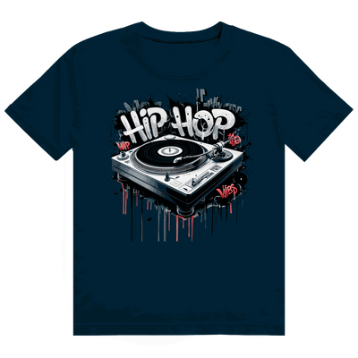 Heavy Cotton T-Shirt - Hip Hop Turntable | Division420®