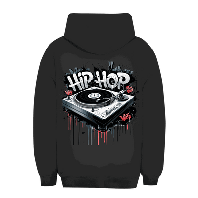 Unisex Oversize Hoodie - Hip Hop Turntable | Division420®