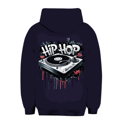 Unisex Oversize Hoodie - Hip Hop Turntable | Division420®