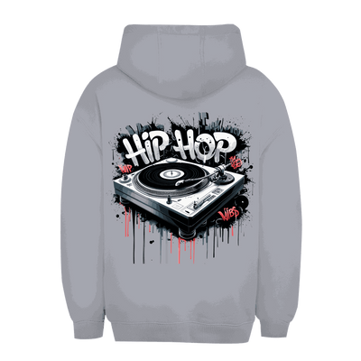 Unisex Oversize Hoodie - Hip Hop Turntable | Division420®