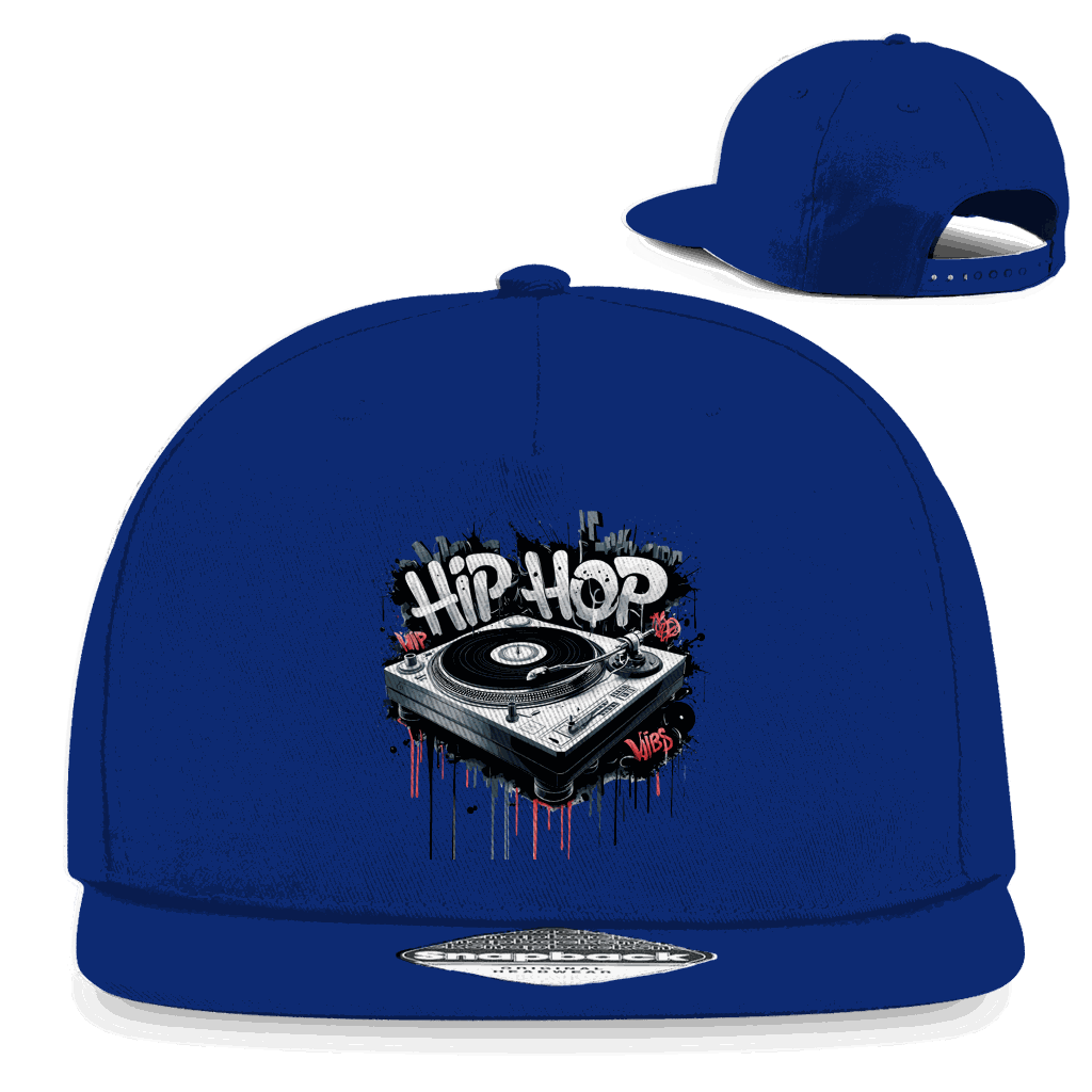 Snapback Rapper Cap - Hip Hop Turntable | Division420®