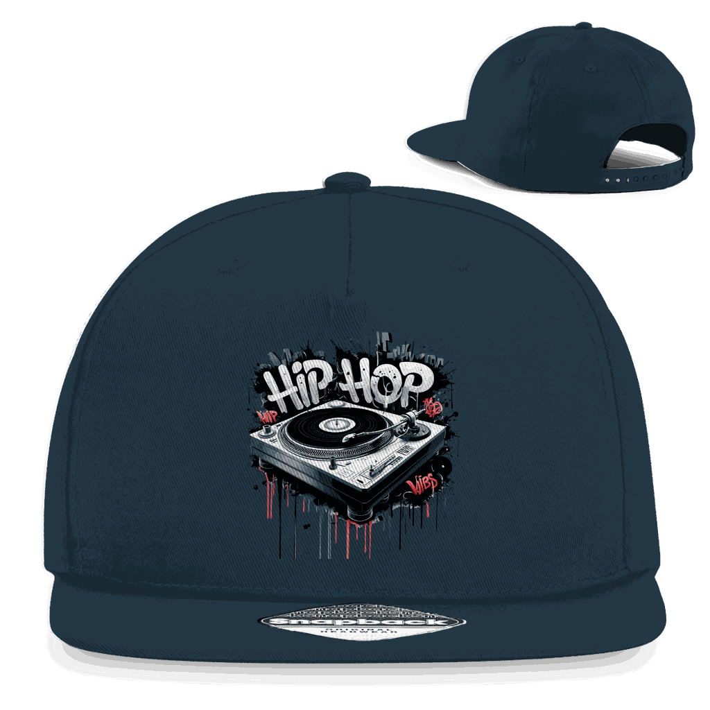 Snapback Rapper Cap - Hip Hop Turntable | Division420®