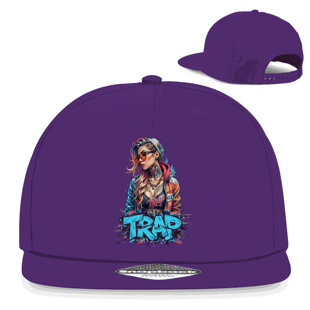 Snapback Rapper Cap - Trap | Division420®