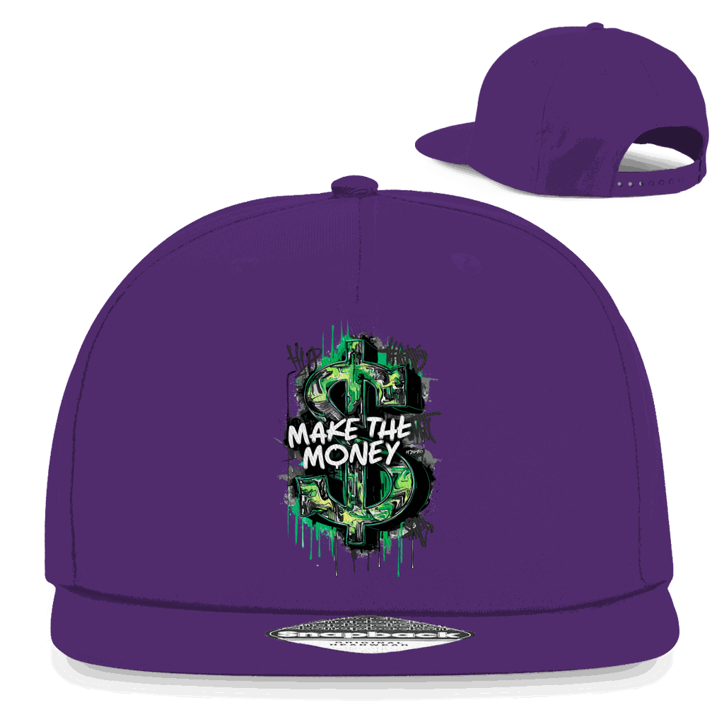 Snapback Rapper Cap - Make the Money | Division420®