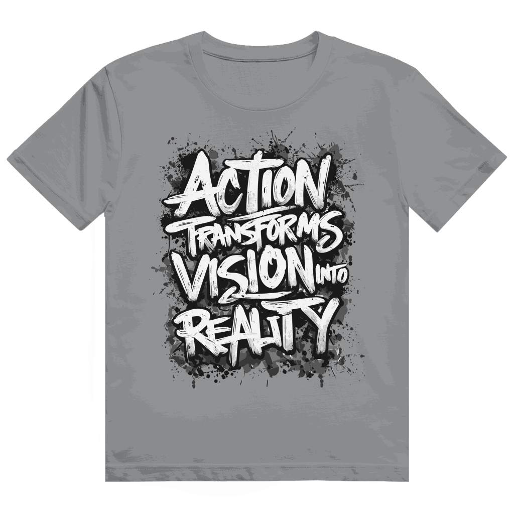 Heavy Cotton T-Shirt - Vison into Reality | Division420®