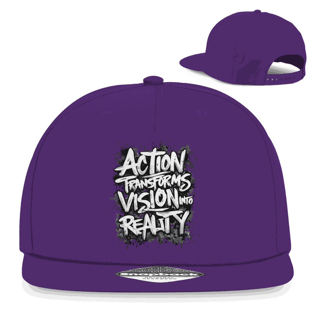 Snapback Rapper Cap - Vison into Reality | Division420®