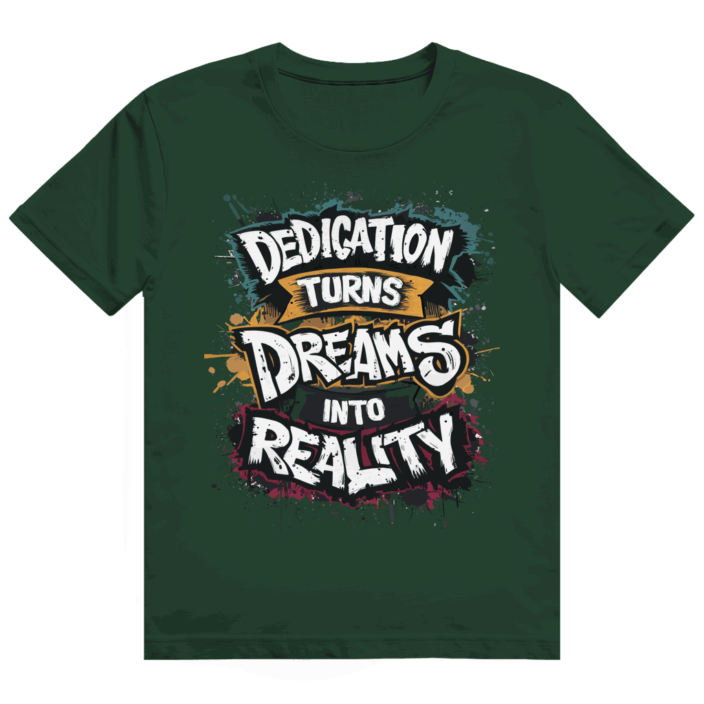 Heavy Cotton T-Shirt - Dreams into Reality | Division420®