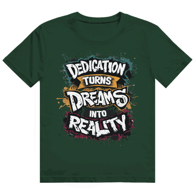 Heavy Cotton T-Shirt - Dreams into Reality | Division420®