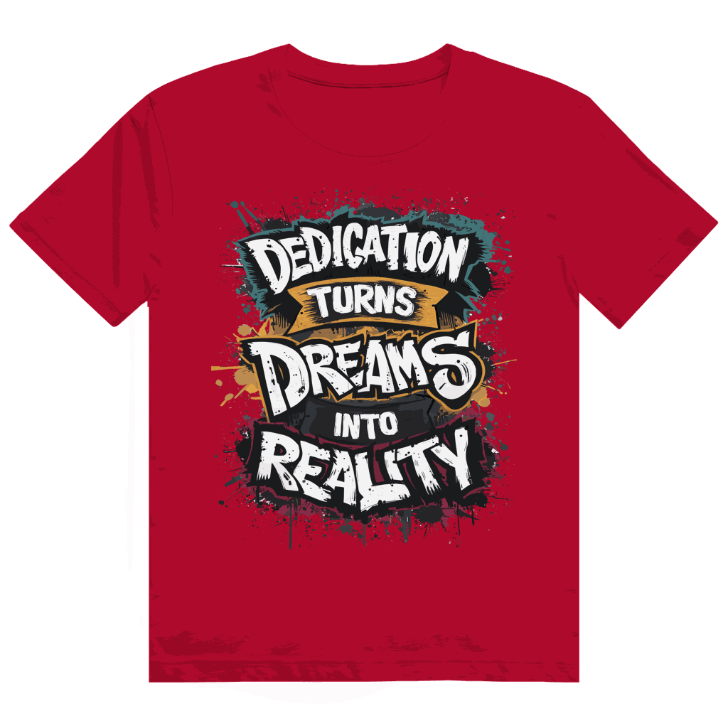 Heavy Cotton T-Shirt - Dreams into Reality | Division420®